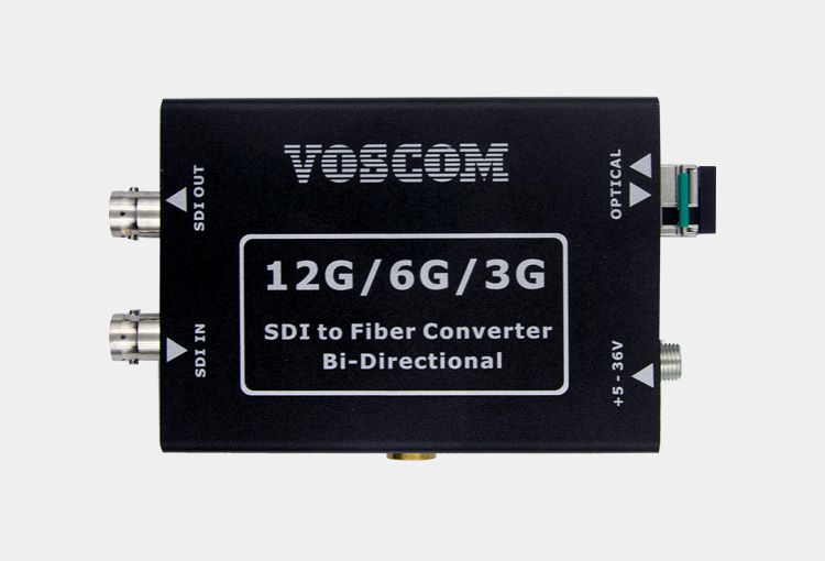 12G-SDI over Fiber Transceiver