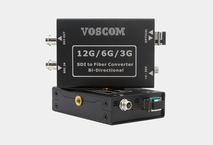 12G-SDI over Fiber Transceiver