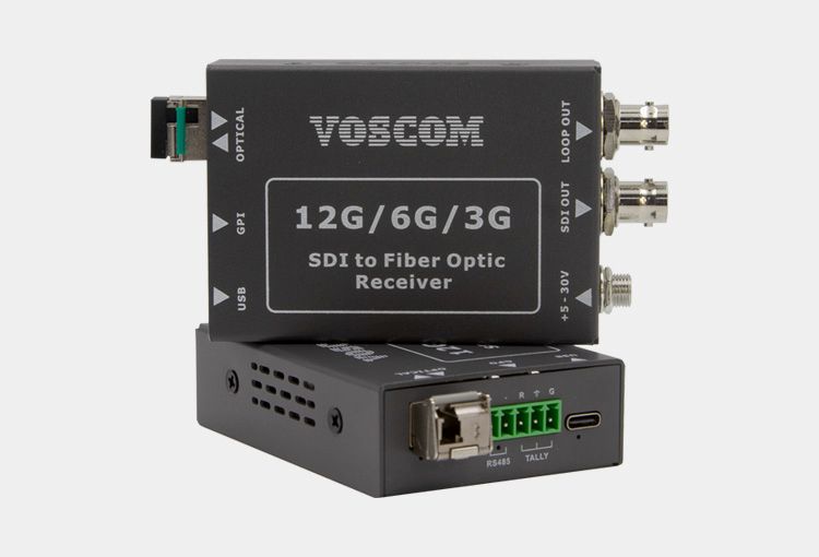12G-SDI to Fiber converter