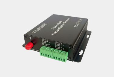 8-Ch Simplex Audio over Fiber