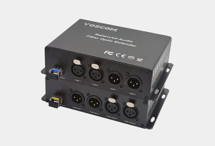 Balanced Audio over Fiber, Line Level