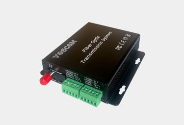 4-Ch RS232 Data over Fiber