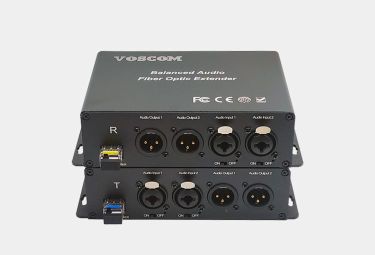 Balanced Audio over Fiber Mic Level