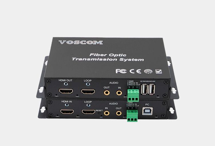 HDMI KVM Fiber Extender 4K@60Hz