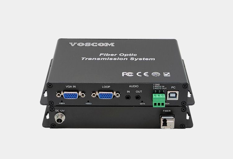 VGA KVM Fiber Extender 1080p