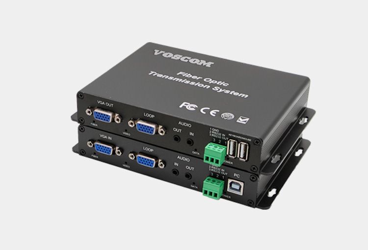 VGA KVM Fiber Extender 1080p