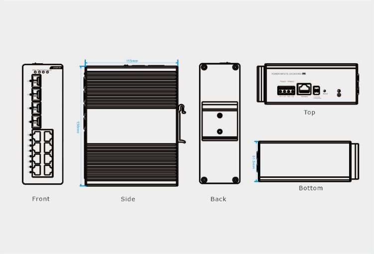 VOS-MIRP-8GE4GF-SFP (PoE)