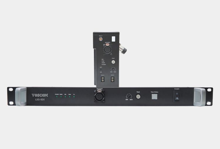 12G-SDI over SMPTE Hybrid Fiber